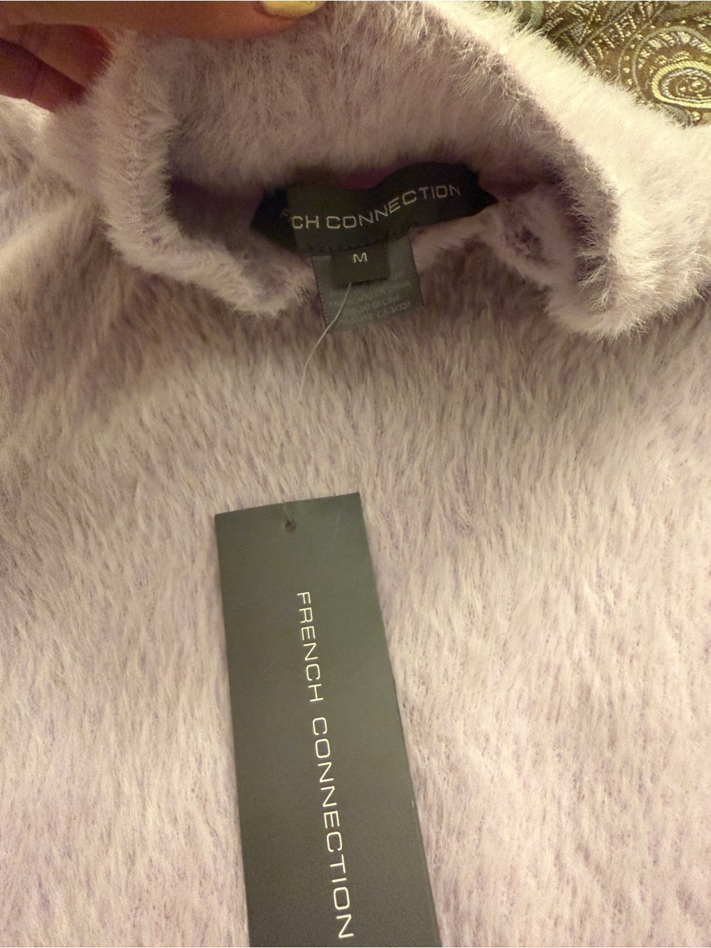 Sweater. French Connection Edith Knits  – Lilac Shimmer - Picture 3 of 7